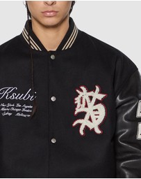 Ksubi - Playoff Varsity Jacket Black