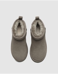 EVERAU - EverAU Ugg Ariel Platform Cow Suede Upper UGG Boots