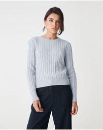 Forcast - Juanita Cotton Cable Knit