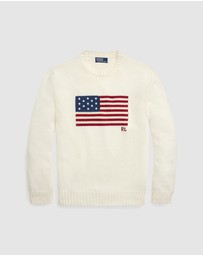 Polo Ralph Lauren - ICONIC EXCLUSIVE - The Iconic Flag Sweater