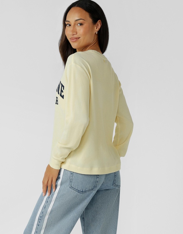 Lorna Jane - Weekender Waffle Long Sleeve T-Shirt