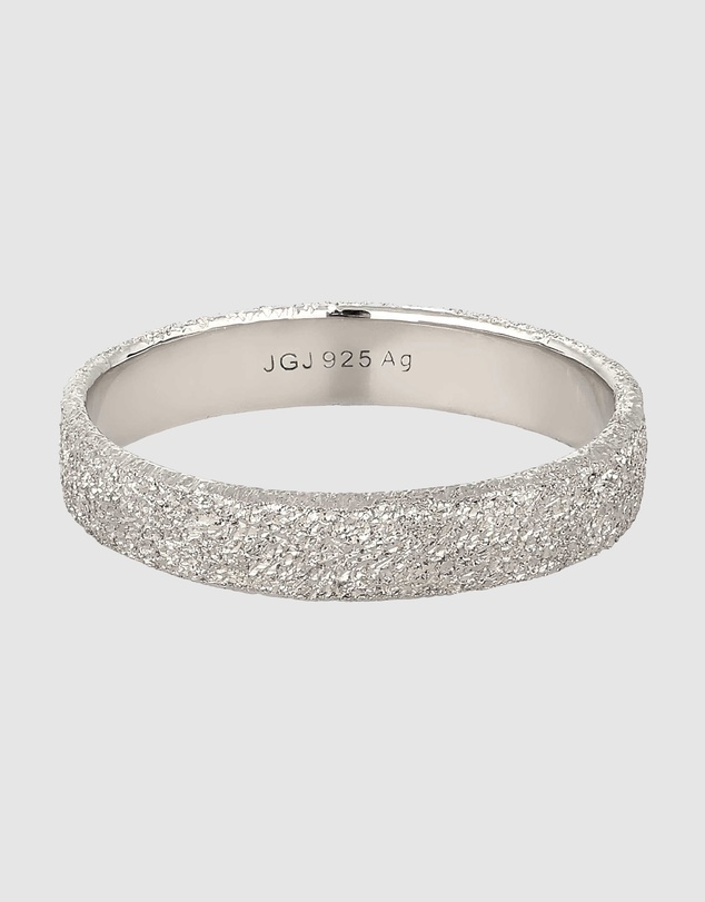 Kuzzoi - ICONIC EXCLUSIVE - Stardust Band Ring in 925 Sterling Silver