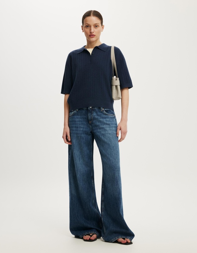 Cotton On - SS Boxy Polo Knit Jumper