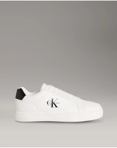 Calvin Klein - Classic Cupsole Mono Leather Sneakers