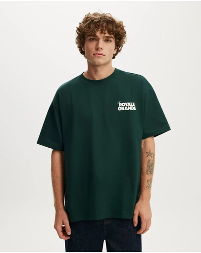 Cotton On - Box Fit Text T-Shirt
