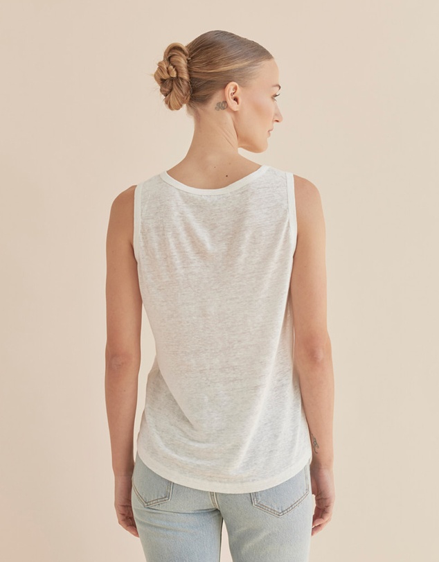 Amelius - Aceline Linen Jersey Tank