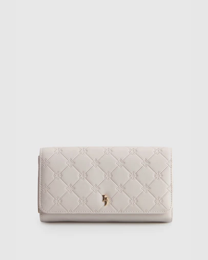 Laura Jones - Emboss Large Clutch Wallet