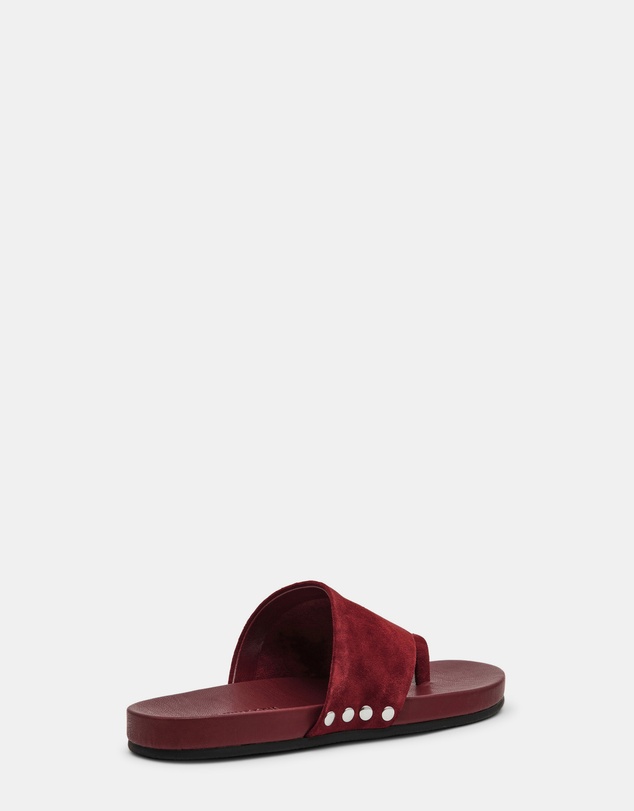 Steve Madden - Kessey Rust Suede Sandals