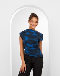 Pilgrim - Ulli Off Shoulder Print Top