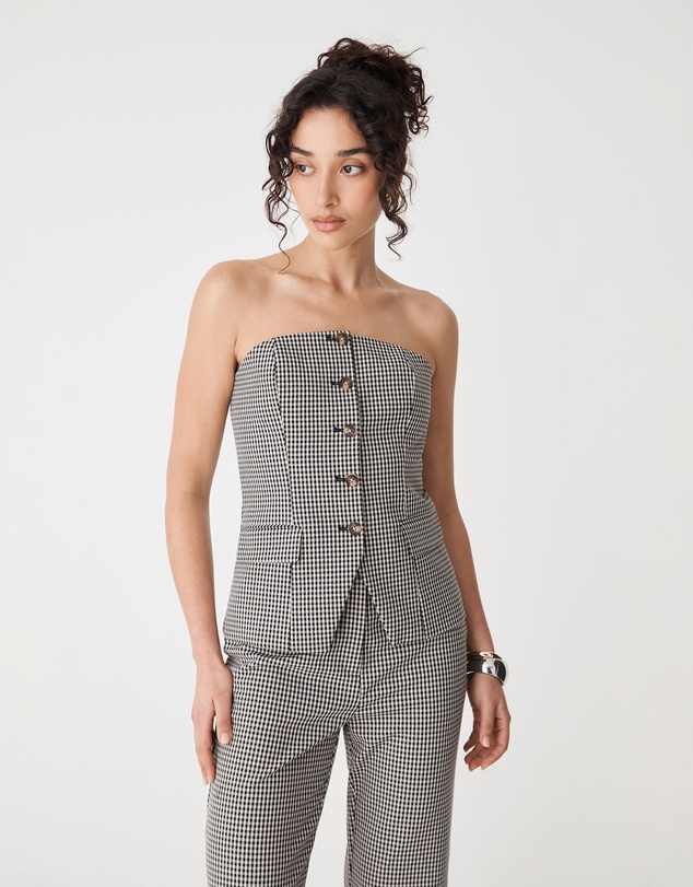 Forcast - Flynn Button Up Bodice