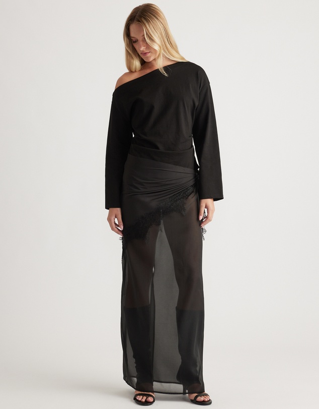Decjuba - Ally Tipped Shoulder Tee