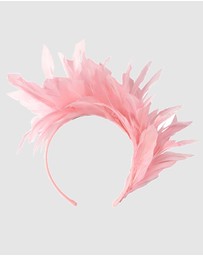 Max Alexander - Modern Pink Racing Fascinator