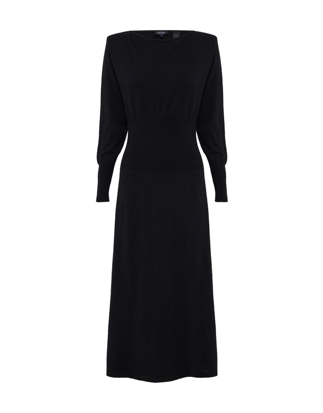 Oxford - Greta Knitted Balloon Sleeve Dress