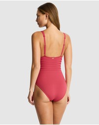 Sea Level Australia - De Luxe Plunge Longline One Piece