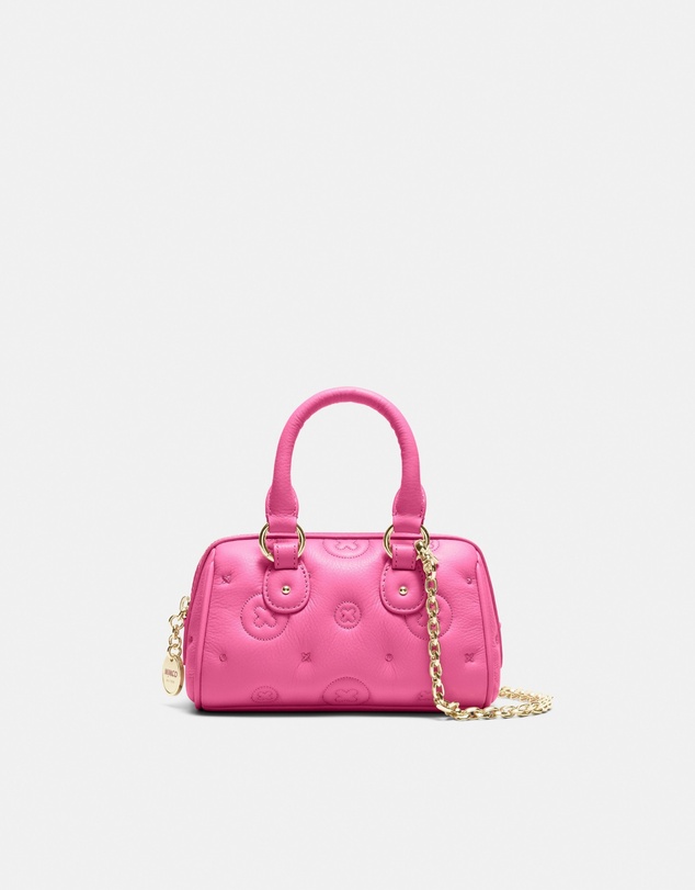 MIMCO - Flashback Leather Mini Bowler Crossbody Bag