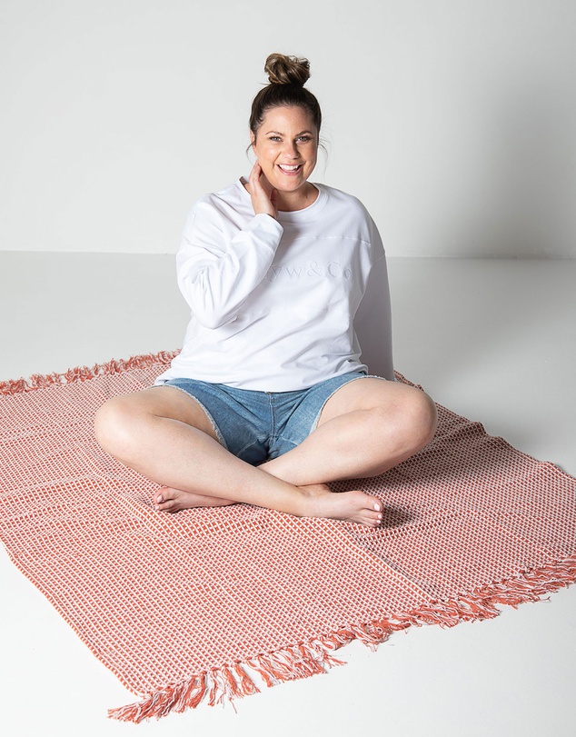 Love Your Wardrobe - LYW & Co Embroidered Sweat Top