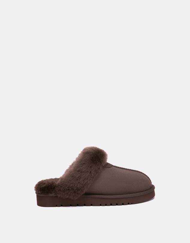 EVERAU - Australian Shepherd Ugg Marden Double Faced Sheepskin Upper House Shoes