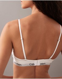 Calvin Klein - Icon Cotton Modal Lightly Lined Plunge Bra