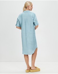 White By FTL - Hettie Shirt Dress