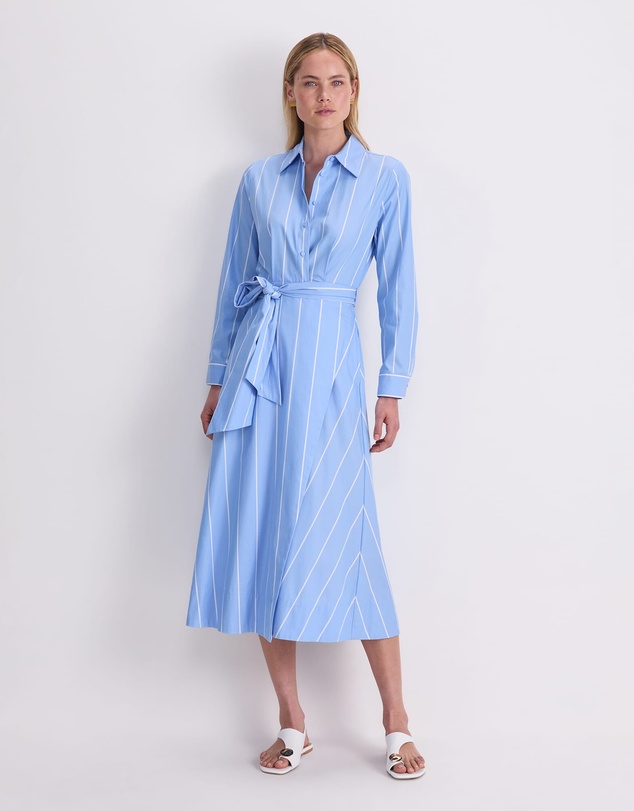 Sportscraft - Etta Stripe Sarong Dress