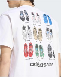 adidas Originals - Loose Graphic T-Shirt Shoes 4 Mens