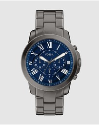 Fossil - Grant Gunmetal Chronograph Watch