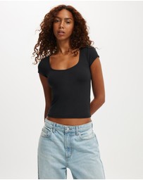 Cotton On - Hold Me Short Sleeve Top