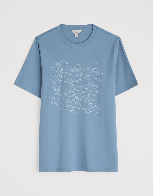 Seasalt - Seasalt Cornwall Blue Midwatch T-Shirt
