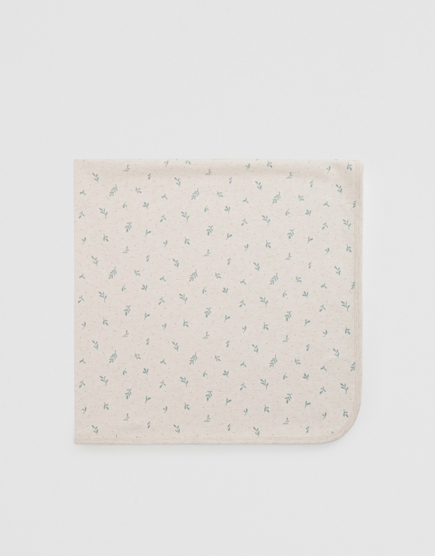 Country Road - Organically Grown Cotton Blend Newborn Blanket