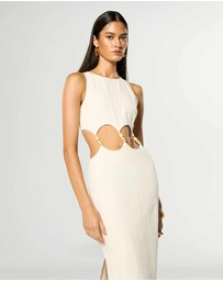 Winona - Poem Cut Out Midi Dress