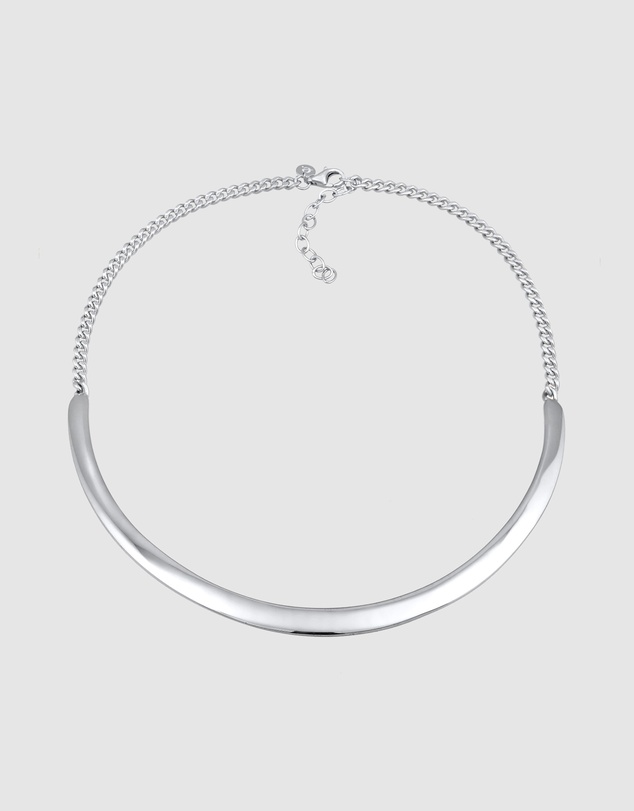 Elli Jewelry - Chunky Choker Necklace in 925 Silver