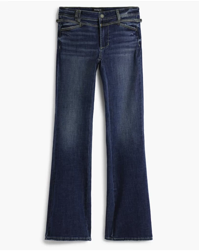 Desigual - Washed flared jeans