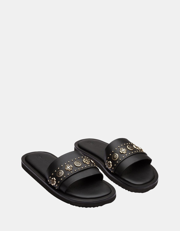 Sol Sana - Cleo Slide Black / Gold