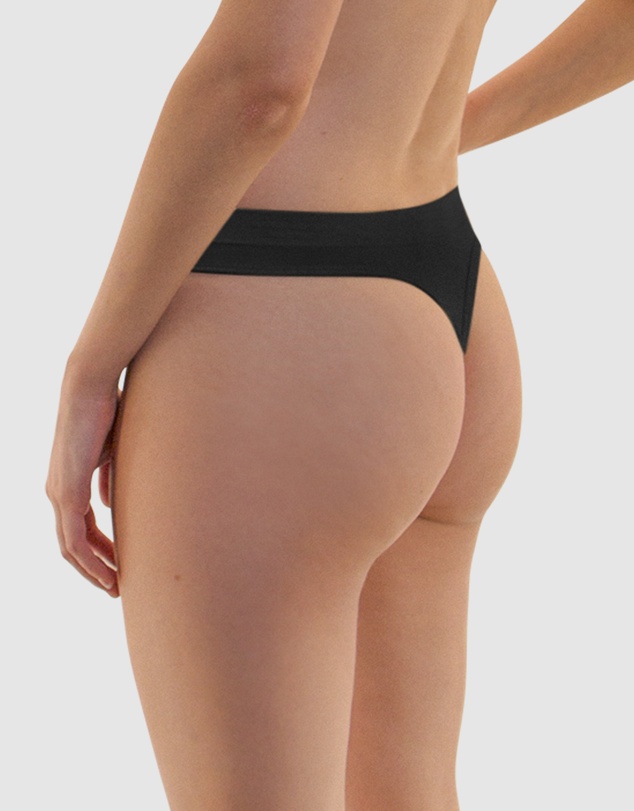 B Free Intimate Apparel - Seamless Stretch Comfort G String - 3 Pack