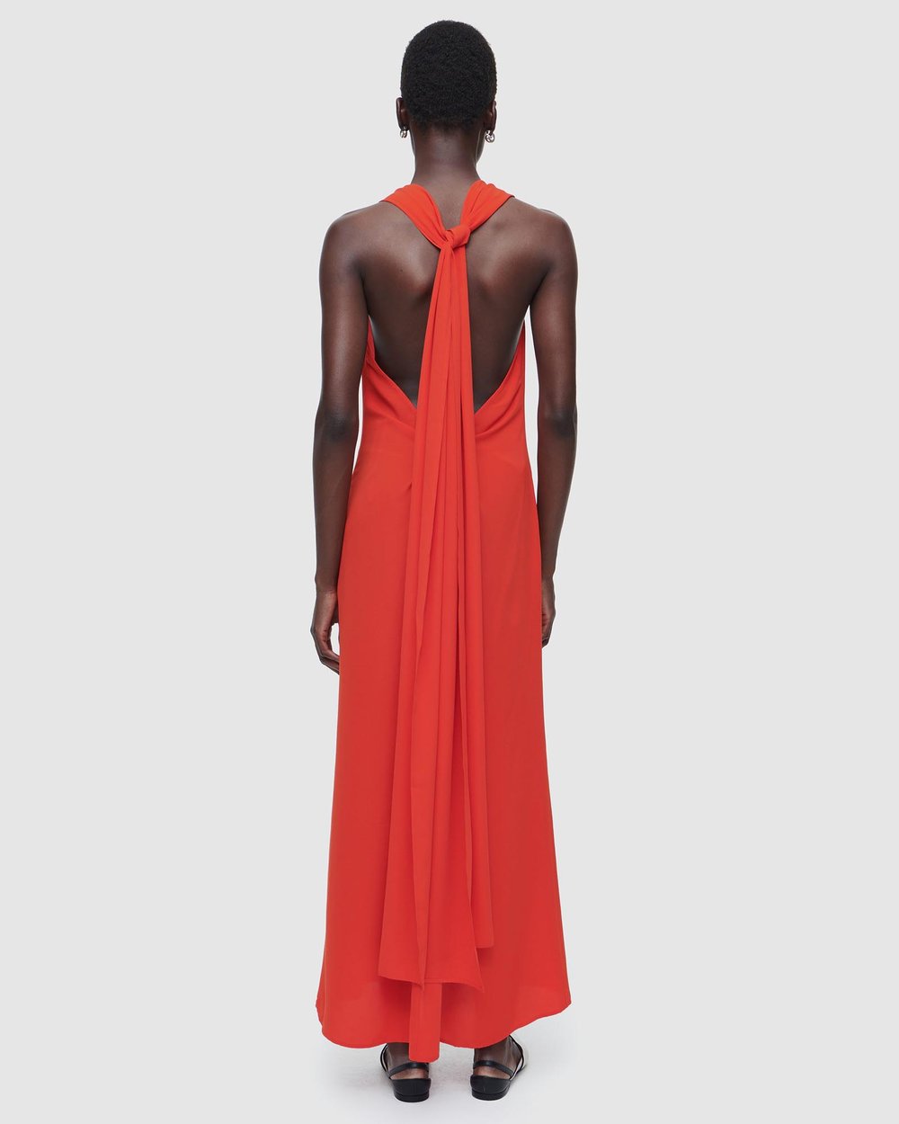 Open-Back Cowl-Neck Maxi Dress by COS Online | THE ICONIC | Australia