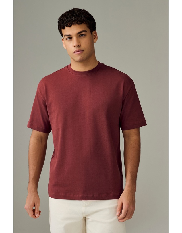 NEXT - Heavyweight 100% Cotton T-Shirts 3 Pack Relaxed Fit
