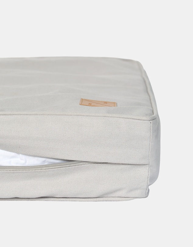 Mog & Bone - Classic Cushion Dog Bed - Grey