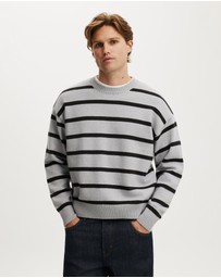 Cotton On - Box Fit Crew Knit