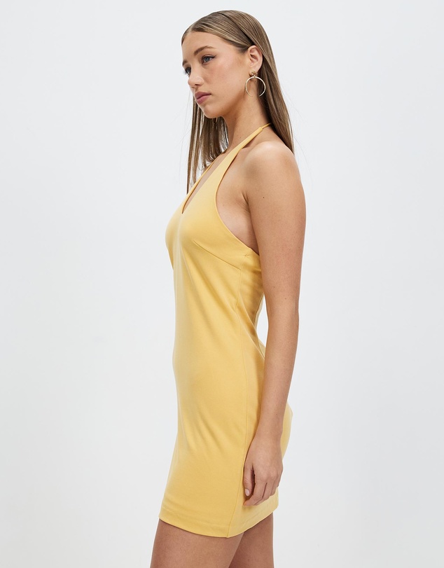 Third Form - Mode Halter Mini Dress