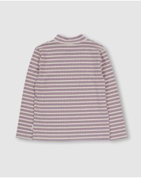 Olive & The Captain - Viola Mock Neck Skivvy