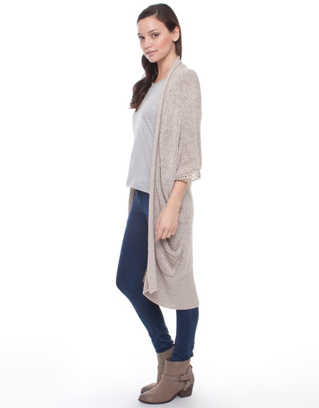 All About Eve - Say No More Cape Knit