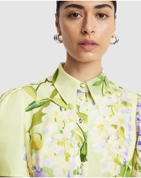 LEO LIN - Bianca Short Sleeve Midi Dress