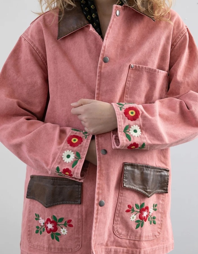 Found - Canvas Embroidered Barn Jacket