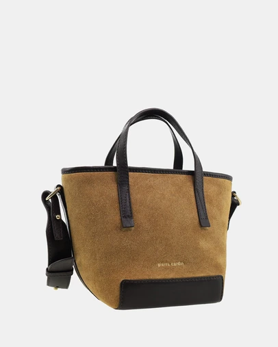 Pierre Cardin - Pierre Cardin Genuine Suede Leather Bag