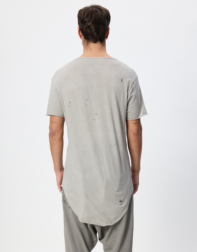 Surrounded By Ghosts - The Agrellite Curved Hem T-Shirt