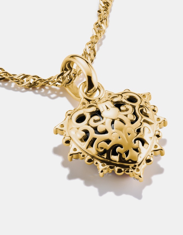 THOMAS SABO - THOMAS SABO Connect Charm black vintage heart Gold