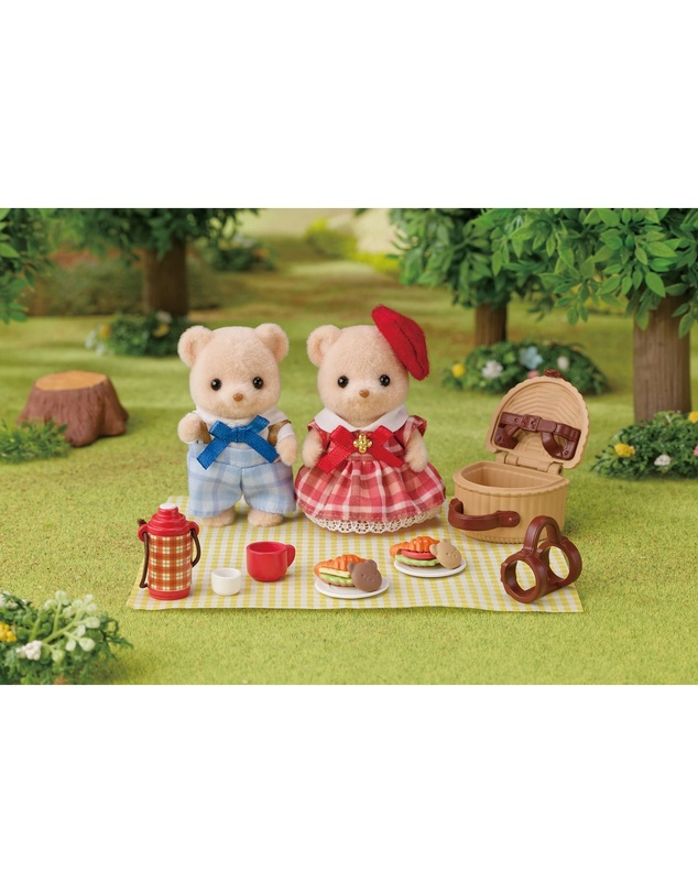 Sylvanian Families - Biscuit Bear Sister & Brother