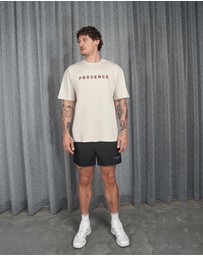 Provence - Bold Logo T-Shirt Beige