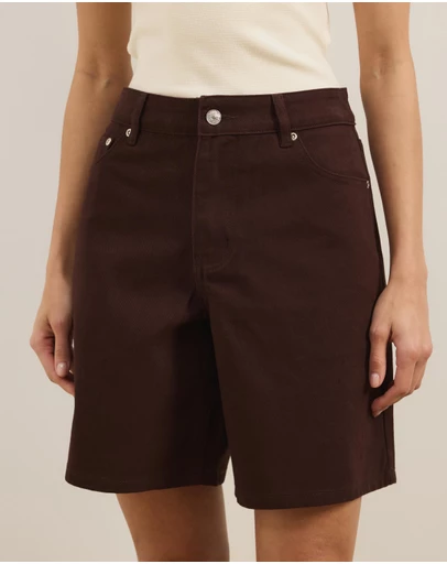 Atmos&Here - Ada Bermuda Denim Shorts