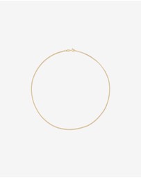 Michael Hill - 45cm Hollow Belcher Chain in 10ct Yellow Gold